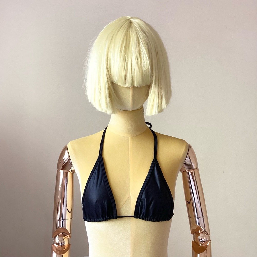 The-Bikini Black Bikini Top XS Cup A-B - Picture 1 of 4